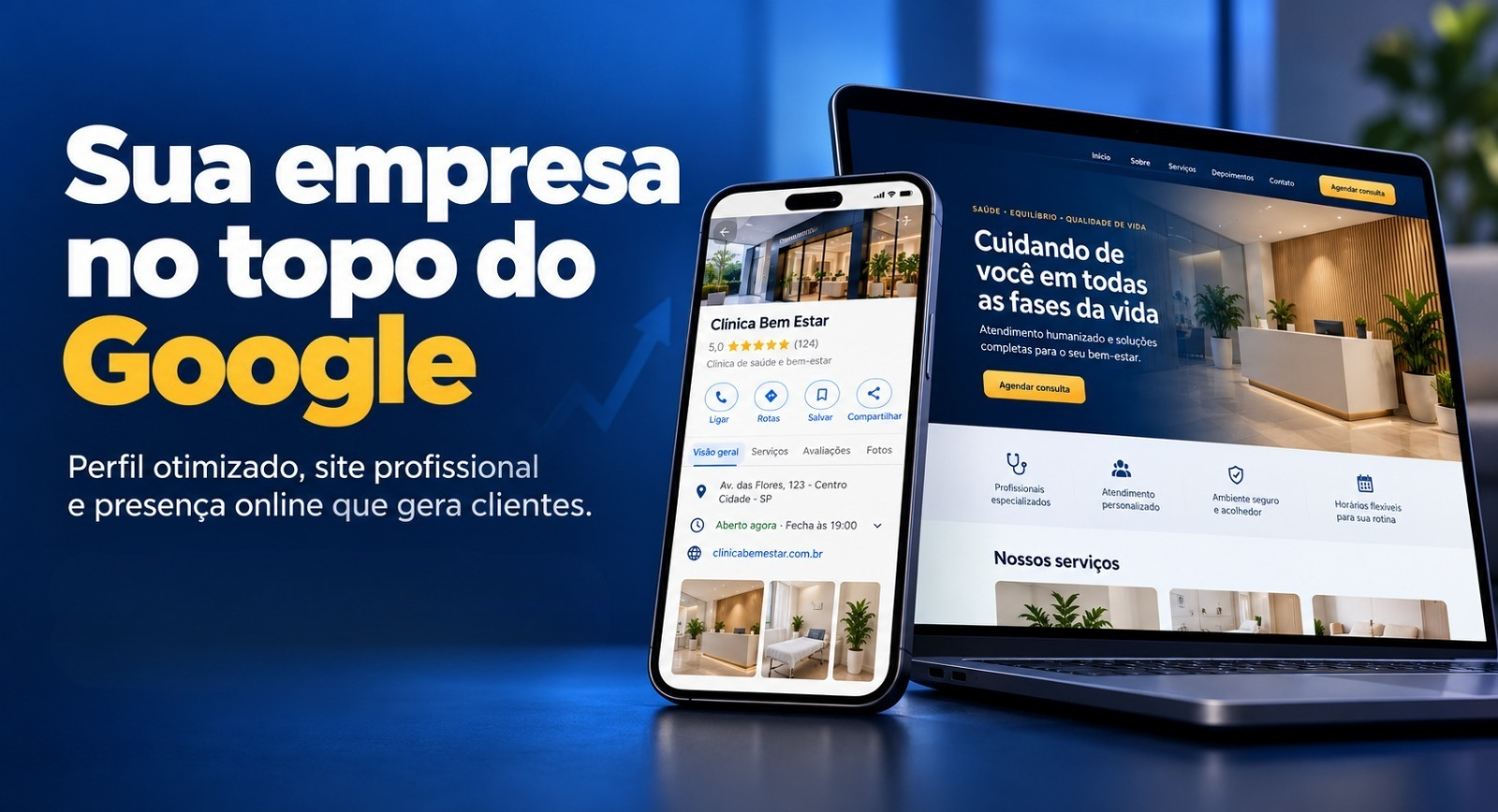 Como melhorar a presença da sua empresa no Google e atrair mais clientes